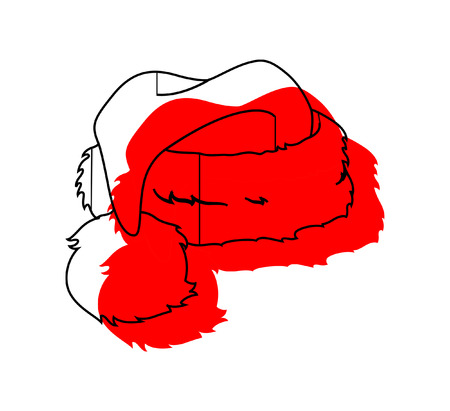 Santa Cap Clipartのイラスト素材