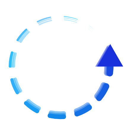 Process Arrow Elementのイラスト素材