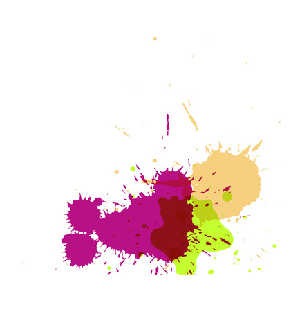 Splashes Vector Backgroundのイラスト素材