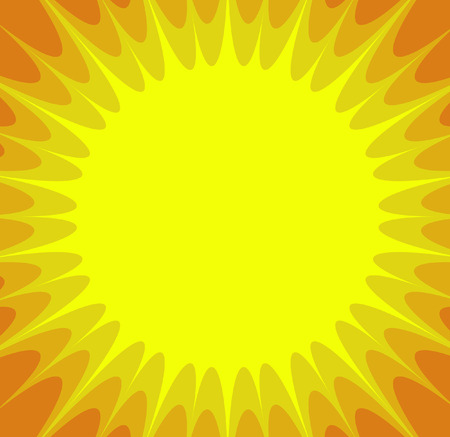 Bright Sunburstのイラスト素材