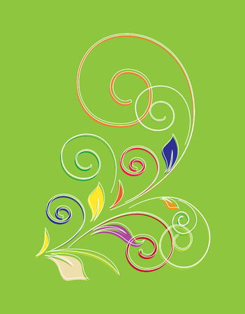 Decorative Flourish Vector Shapeのイラスト素材