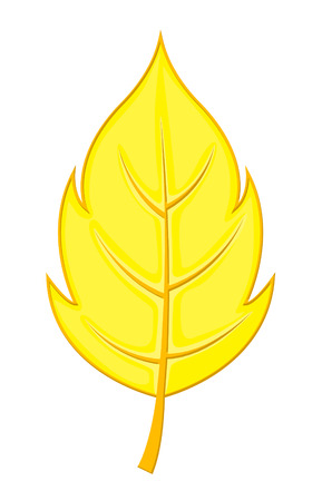 Yellow Leafのイラスト素材