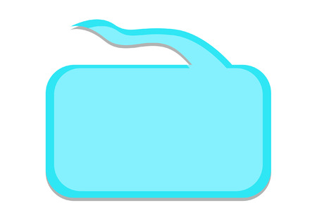 Vintage Chat Bubble Element Vectorのイラスト素材