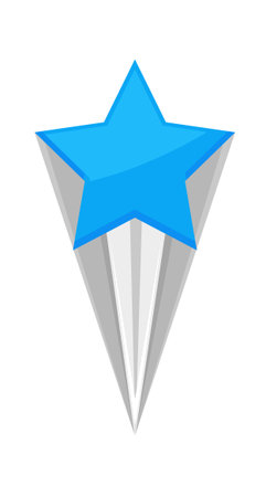 Retro Starのイラスト素材