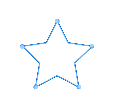 Star Frameのイラスト素材