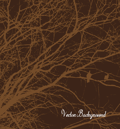 Grunge Tree Branchesのイラスト素材