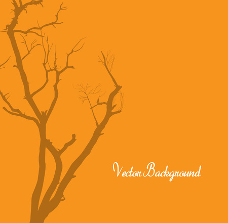 Vintage Dead Treeのイラスト素材