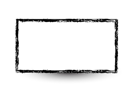 Retro Grunge Frame Bannerのイラスト素材