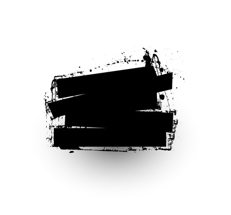 Grunge Strokes Bannerのイラスト素材