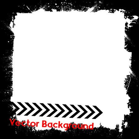 Grunge Texture Border Frameのイラスト素材