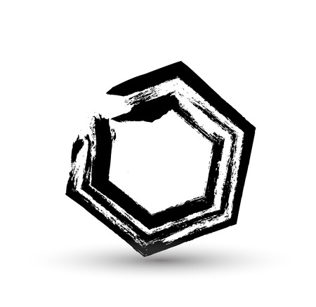 Grunge Frame Vector Designのイラスト素材