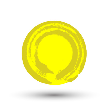 Grunge Colored Circleのイラスト素材