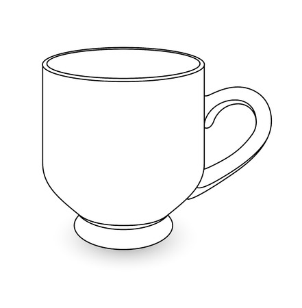 Cup Drawingのイラスト素材