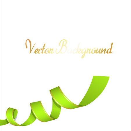 Patricks Day Ribbon Bannerのイラスト素材