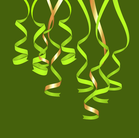 Decorative Ribbons Backgroundのイラスト素材