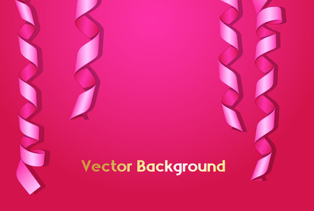 Holiday Ribbon Backgroundのイラスト素材