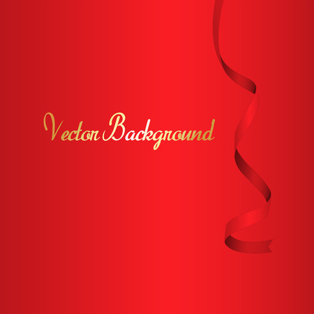 Holiday Ribbon Backgroundのイラスト素材