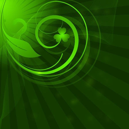 Swirl Floral Artのイラスト素材