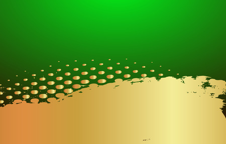 Golden Paint Scatter Backdropのイラスト素材