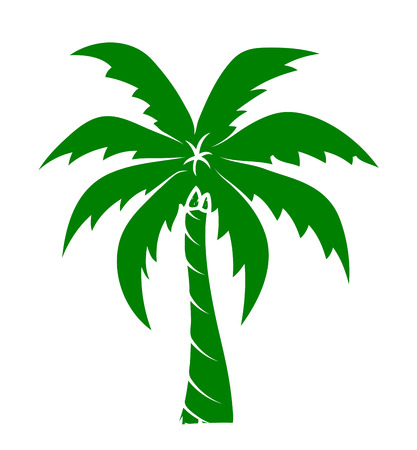 Gree Palm Treeのイラスト素材
