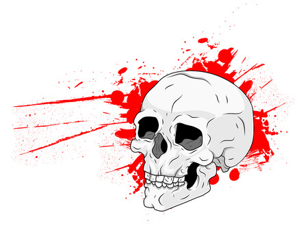 Halloween Skullのイラスト素材