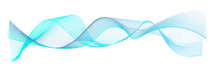 Vector Wave Lines Designのイラスト素材