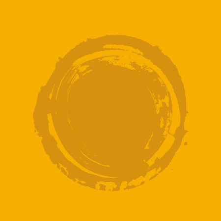 Vintage Circle Grunge Bannerのイラスト素材