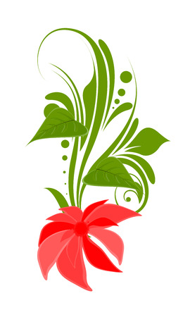 Decorative Floral Designのイラスト素材