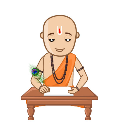 Saint Tulsidas Vector Illustrationのイラスト素材