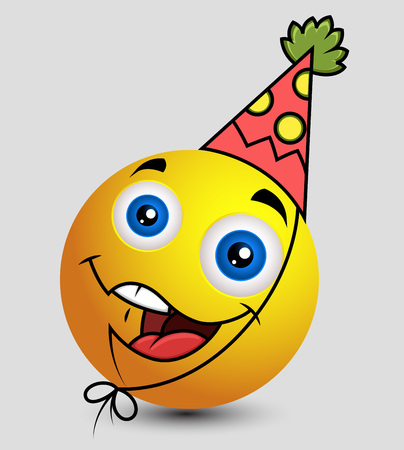 Birthday Boy Emoji Smiley Emoticonのイラスト素材
