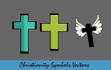 Christianity - Holy Cross Symbolsのイラスト素材