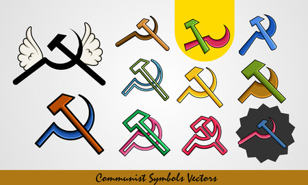 Set of Communist Symbolsのイラスト素材