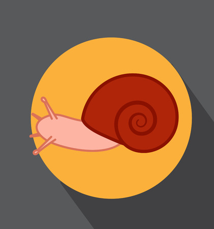 Snail Comic Vectorのイラスト素材