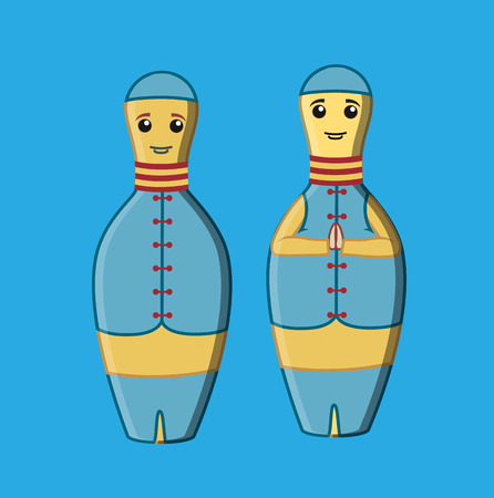 Matryoshka Dolls Vectorのイラスト素材