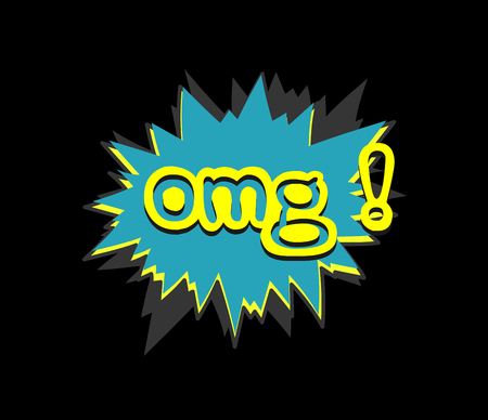 OMG Comic Expressionのイラスト素材