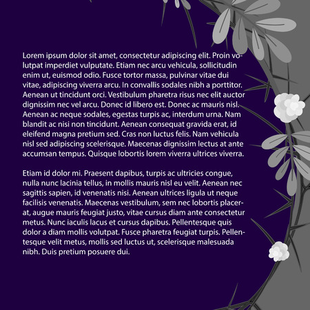 Flourish Template Designのイラスト素材