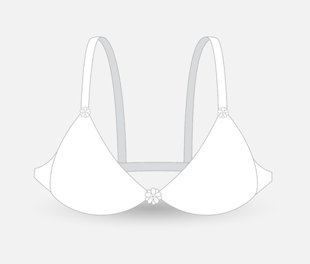 Stylish Bra Designのイラスト素材