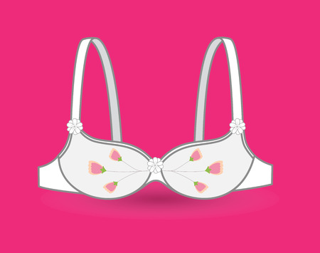 Flourish Bra Designのイラスト素材