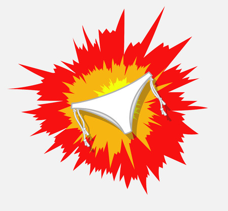 Sexy Panty Abstract Backgroundのイラスト素材