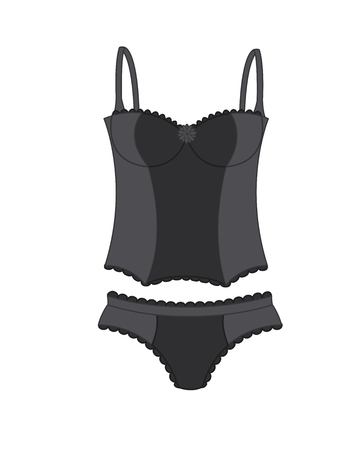 Sexy Female Under Garmentsのイラスト素材