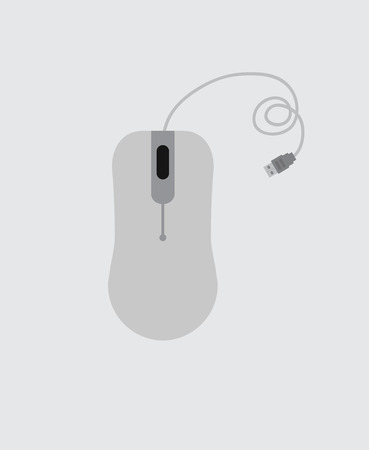 Computer Mouse Vector Objectのイラスト素材