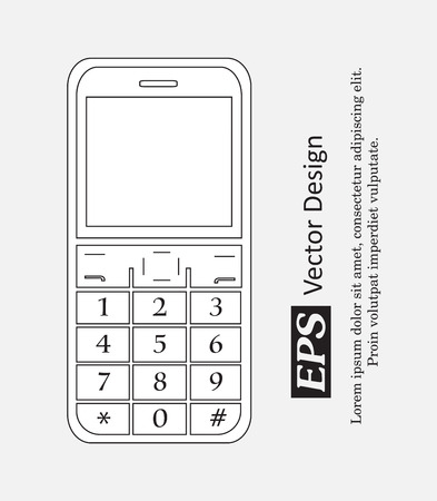 Mobile Vector Clipartのイラスト素材