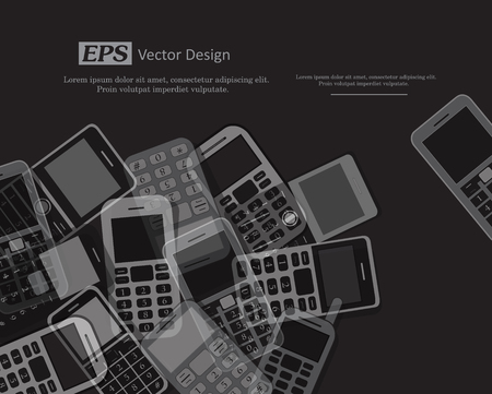 Business Communication Backgroundのイラスト素材