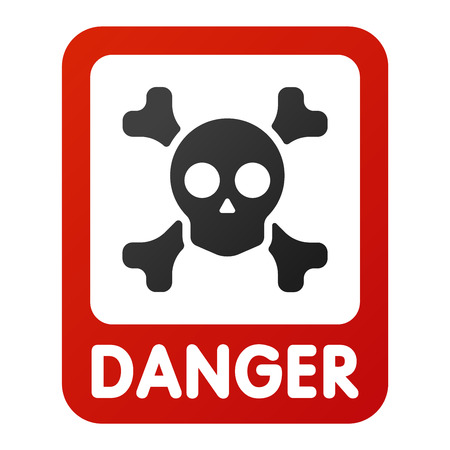Attention hight voltage icon danger button and attention warning sign. Attention security alarm symbol. Danger warning attention sign with symbol danger zone information and notification icon vectorのイラスト素材