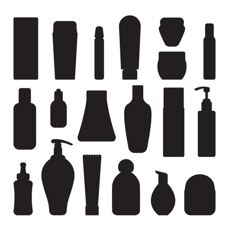 Vctor perfume fashion container template blank. Vector illustration perfume bottle symbol elegant merchandise gift. Beauty liquid luxury aroma perfume bottle template.のイラスト素材