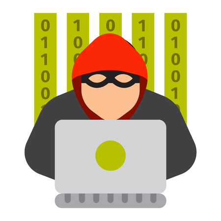 Internet security safety icon. Virus attack vector icon. Internet data protection security. Technology network IT security concept icon infographic design elementのイラスト素材