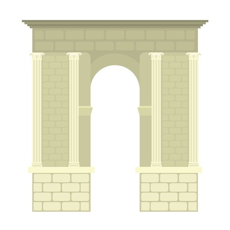 Arch architecture construction frame archのイラスト素材