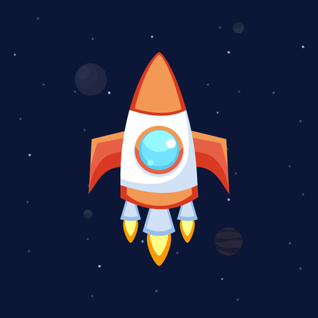 Rocket vector iconsのイラスト素材