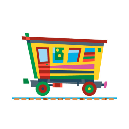 Railway train carriage vectorの写真素材