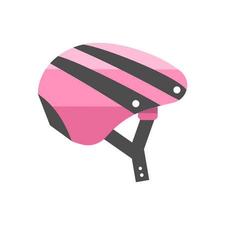 Bicycle helmet vector illustration.のイラスト素材